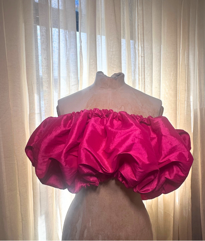 Solene Top - Fuchsia