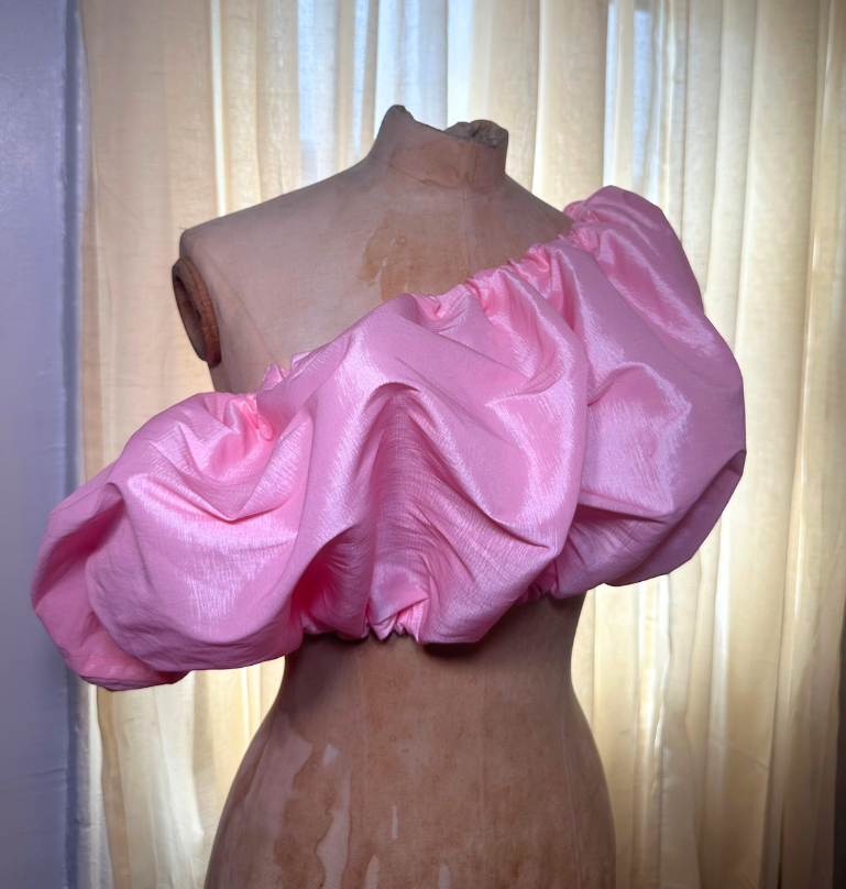 Solene Top - Powder Pink